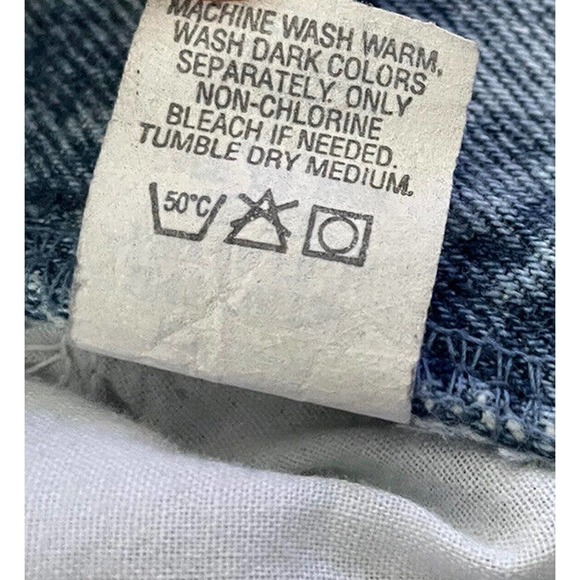 Vintage Forenza Women’s Mom Jean Shorts Cut Off Stone Wash 30” Waist‎ Y2K 90s - Picture 11 of 13